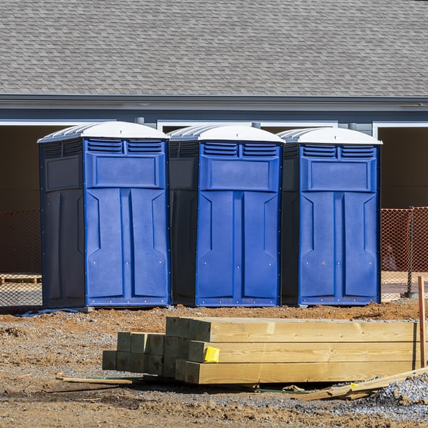 what is the cost difference between standard and deluxe porta potty rentals in Bristol Rhode Island